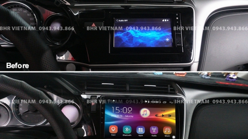 Màn hình DVD Android liền camera 360 xe Honda City 2018 - 2020 | Bravigo Ultimate (4G+64G)  